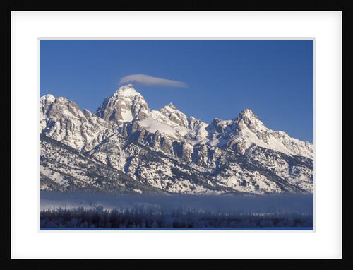 Banner cloud on summit of Grand Teton by Anonymous