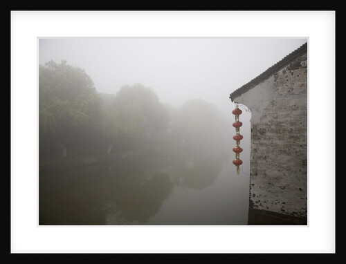 Riverside in the morning fog, Xi Tang, China by Anonymous