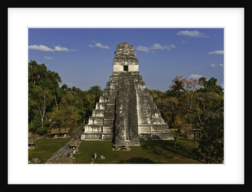 Temple I or Temple of the Giant Jaguar at Tikal by Anonymous