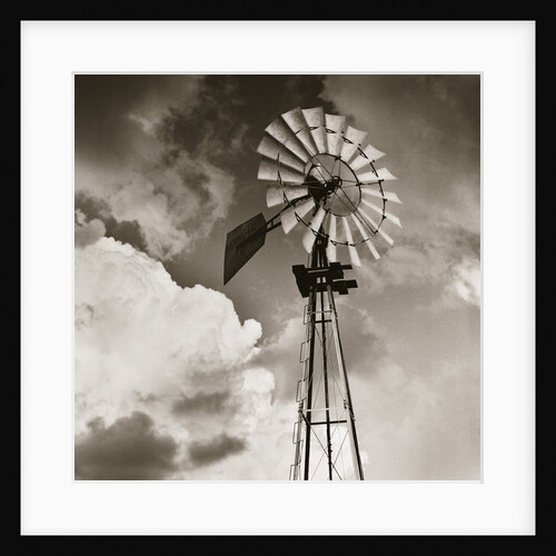 Windmill and Clouds by Tom Marks