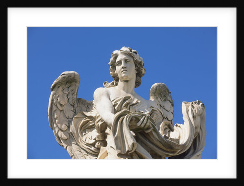 Angel statue on Sant'Angelo Bridge by Anonymous