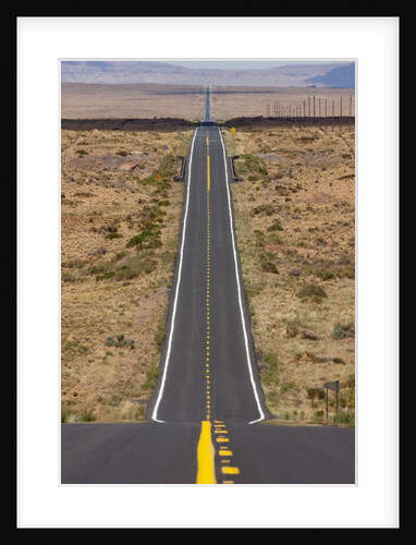 Highway in Arizona desert by Anonymous