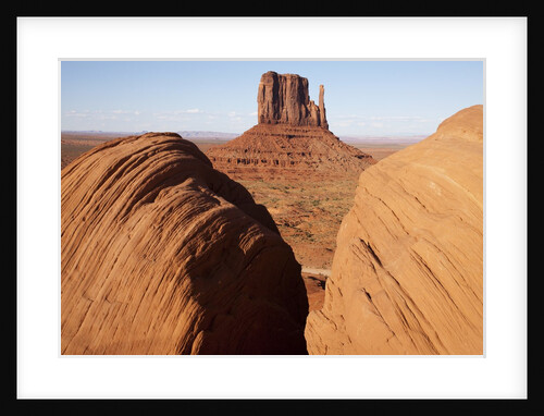 Sandstone formations in Monument Valley by Anonymous