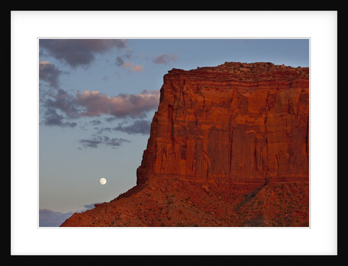 Moonrise in Monument Valley by Anonymous