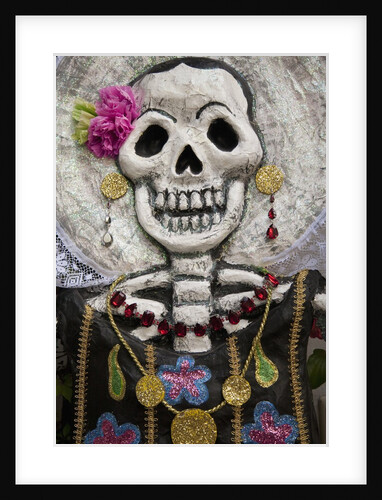 Day of the Dead skeleton art, Oaxaca, Mexico by Anonymous