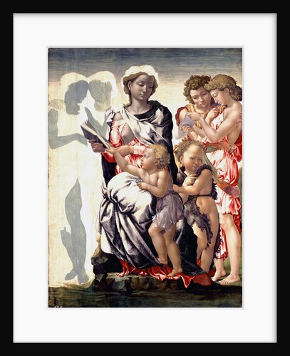 The Madonna and Child with Saint John and Angels by Michelangelo