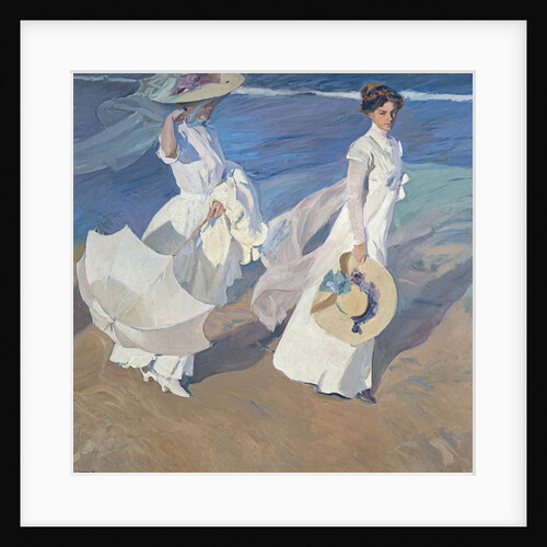 Seaside Stroll by Joaquin Sorolla y Bastida
