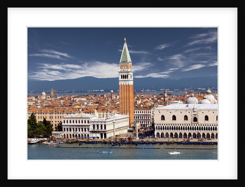 Doge's Palace and St. Mark's Campanile by Anonymous