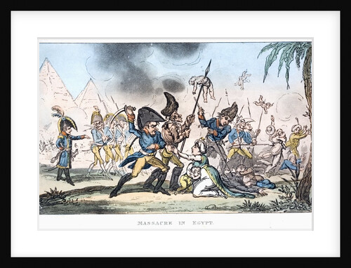 Massacre in Egypt by George Cruikshank