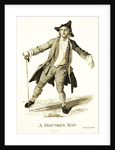 A Drunken Man by Anonymous