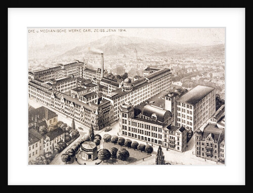 Carl Zeiss Jena factory by Anonymous