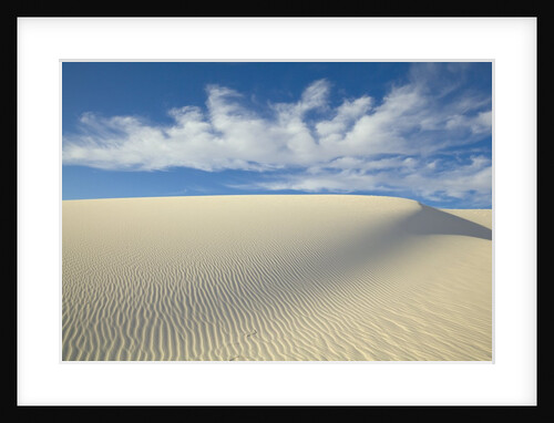 Dune in White Sands National Monument by Anonymous