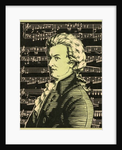 Wolfgang Amadeus Mozart by Anonymous