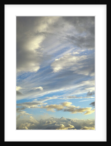 Cumulus clouds near Mt.McKinley by Anonymous
