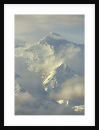 Cumulus clouds around Mt.McKinley by Anonymous