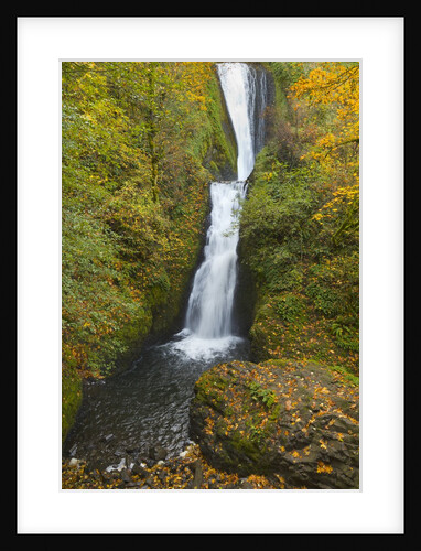 Bridal Veil Falls in autumn by Anonymous