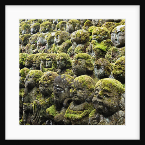 Jizo Figures at Shrine in Kyoto by Anonymous