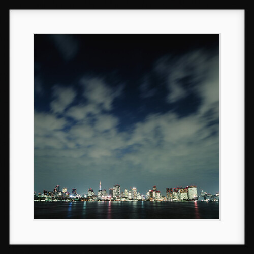 Tokyo skyline at night by Anonymous