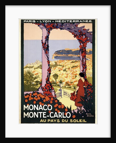 Monaco Monte-Carlo poster by Anonymous
