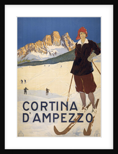 Cortina d'Ampezzo poster by Anonymous