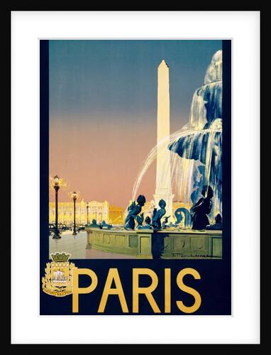 Paris poster by Anonymous
