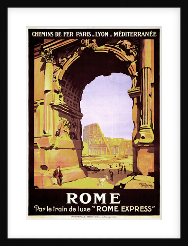 Rome poster by Anonymous