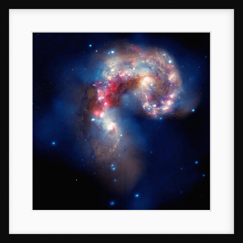 Antennae galaxies by Anonymous