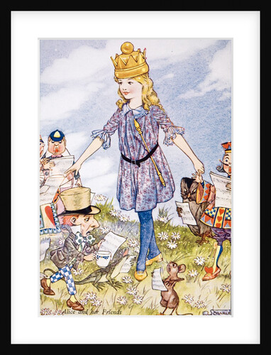 Alice and Her Friends by Charles Folkard