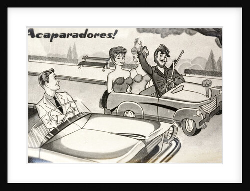 Acaparadores! postcard by Anonymous