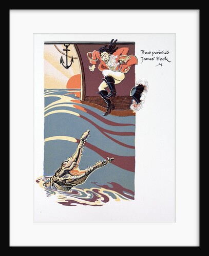 The death of Captain Hook by Anonymous