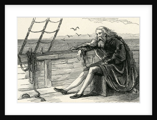 Christopher Columbus in chains by Anonymous