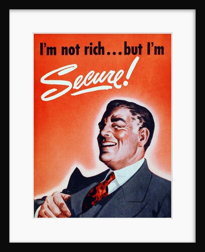Financially secure man by Anonymous