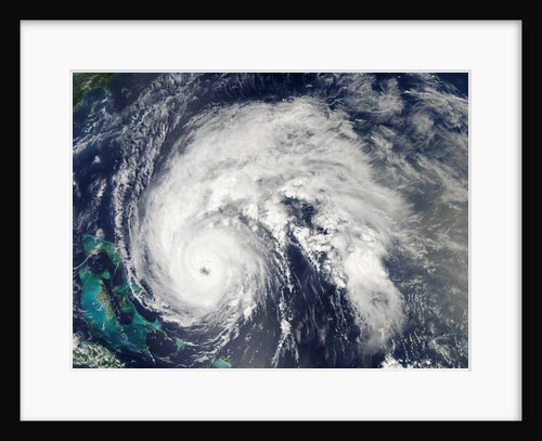 Hurricane Earl over the Bahamas by Anonymous