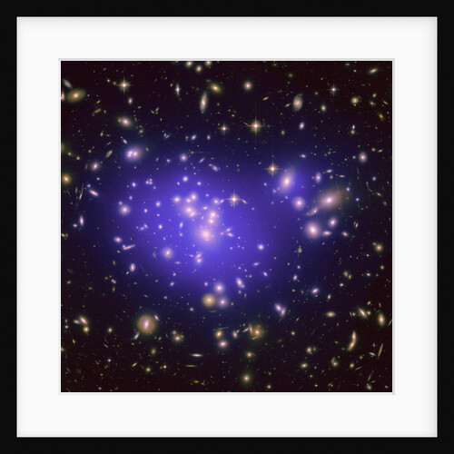 Dark Matter Map in Galaxy Cluster Abell 1689 by Anonymous