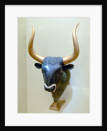Minoan rhyton in the form of a bull by Anonymous