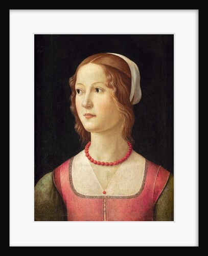 Portrait of a Young Woman by Domenico Ghirlandaio