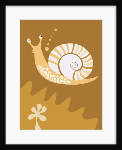 A snail by Anonymous