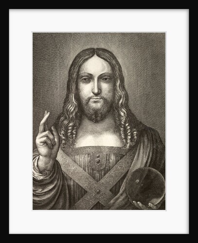 Salvator Mundi by Wenceslaus Hollar