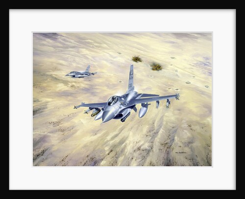 American fighter jets during Desert Storm by Anonymous