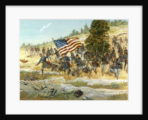The Battle of Gettysburg by Anonymous