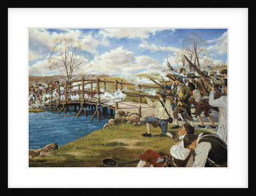 Battle of Concord by Anonymous