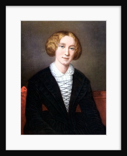 George Eliot as a young woman by Anonymous