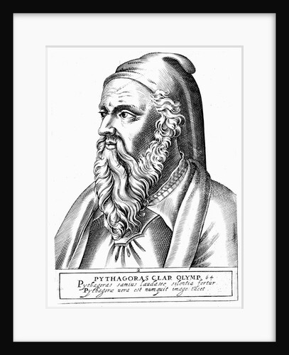 Greek philosopher and scientist Pythagoras by Anonymous