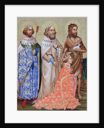 Wilton Diptych with Richard II and Saints by Anonymous