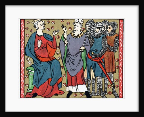 Henry II and Thomas a Becket by Anonymous