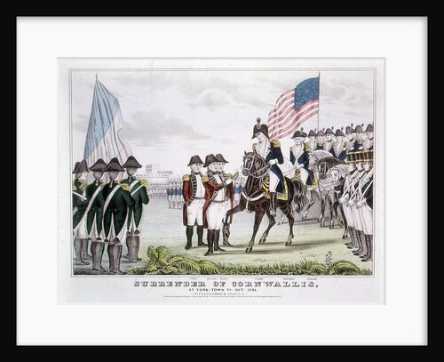 Surrender of Cornwallis at Yorktown by Anonymous
