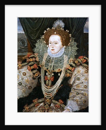 Elizabeth I, the Armada Portrait attributed to George Gower by Anonymous