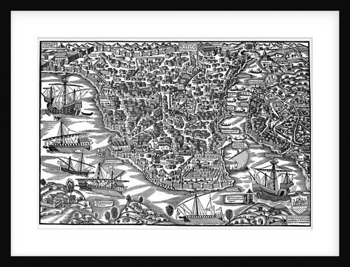 Constantinople, mid 16th century by Anonymous