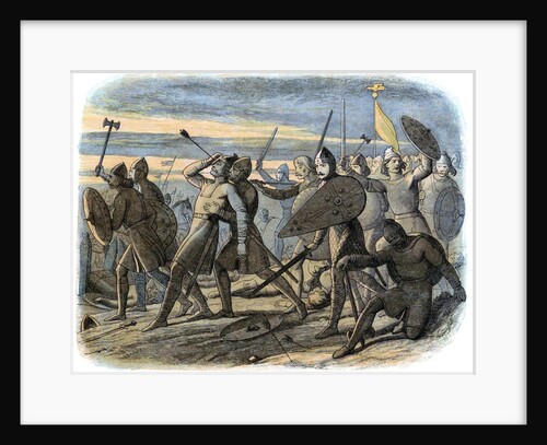 Death of King Harold at the Battle of Hastings by Anonymous