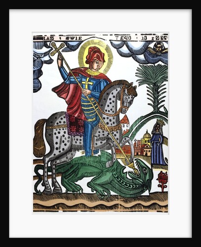 Saint George Killing the Dragon by Anonymous